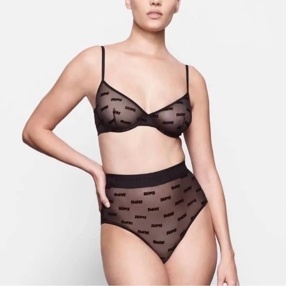 NWT Skims Women's After Hours Sheer Translucent Set